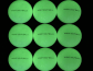 Glow in The Dark Golf Balls