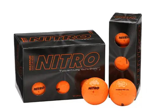 Nitro Maximum Distance best golf distance balls