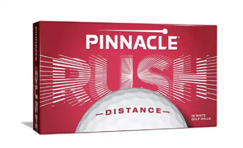 Pinnacle Rush best golf balls for distance
