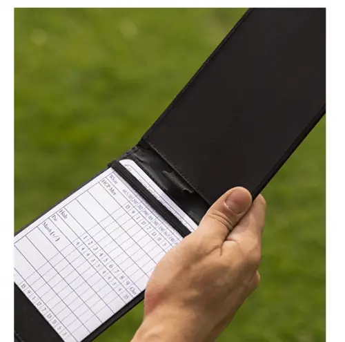 Callaway scorecard holder opened image