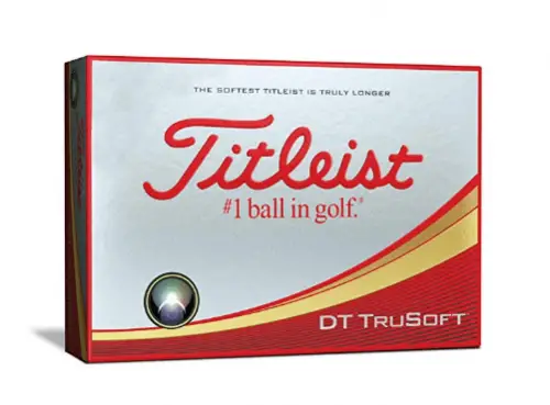 Titleist DT TruSoft best golf ball for seniors