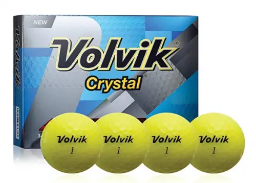 Volvik Crystal golf balls