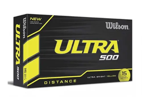 Wilson Ultra 500 best golf ball for distance