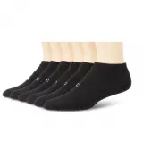 Champion Men’s No Show Socks, 6-Pack