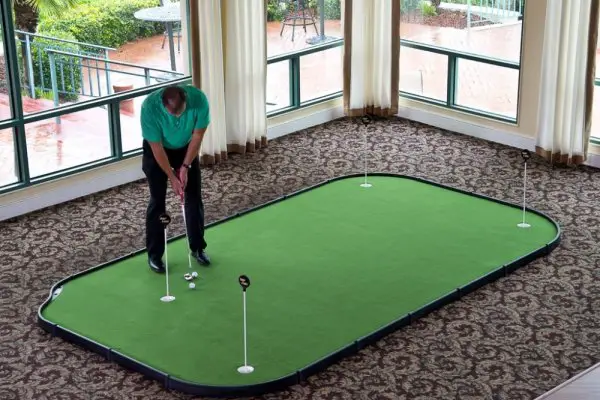 an in-depth review of the best indoor putting greens of 2018.