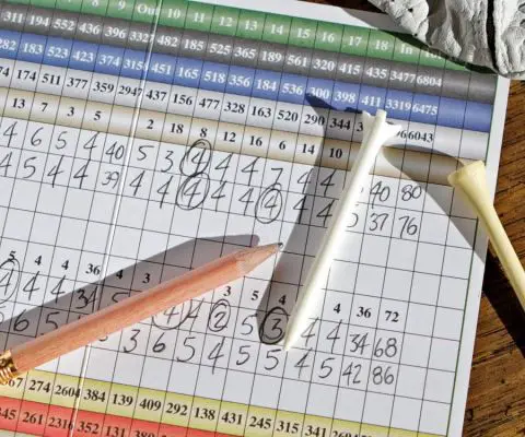 an in-depth review of understanding how golf scores work. 